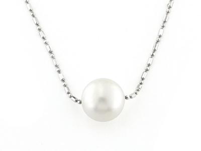 Collana Oro e Perla ø 11 mm