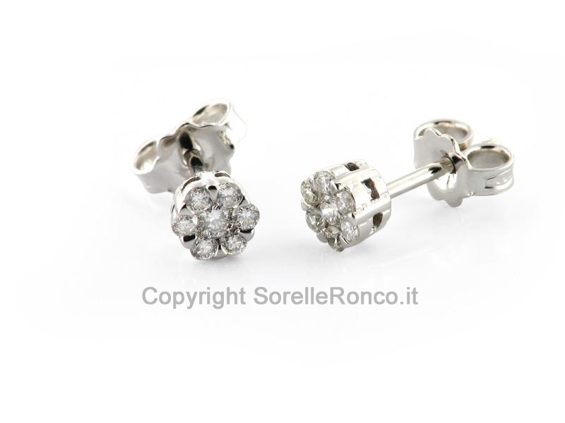 ORECCHINI CON DIAMANTI