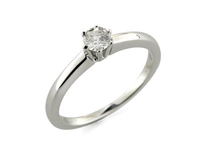 Anello Solitario Oro e Diamante 0.28 Ct