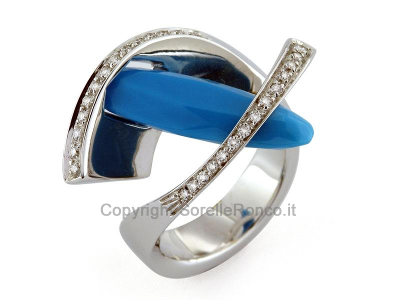 ANELLO RE CARLO PIETRA TURCHESE