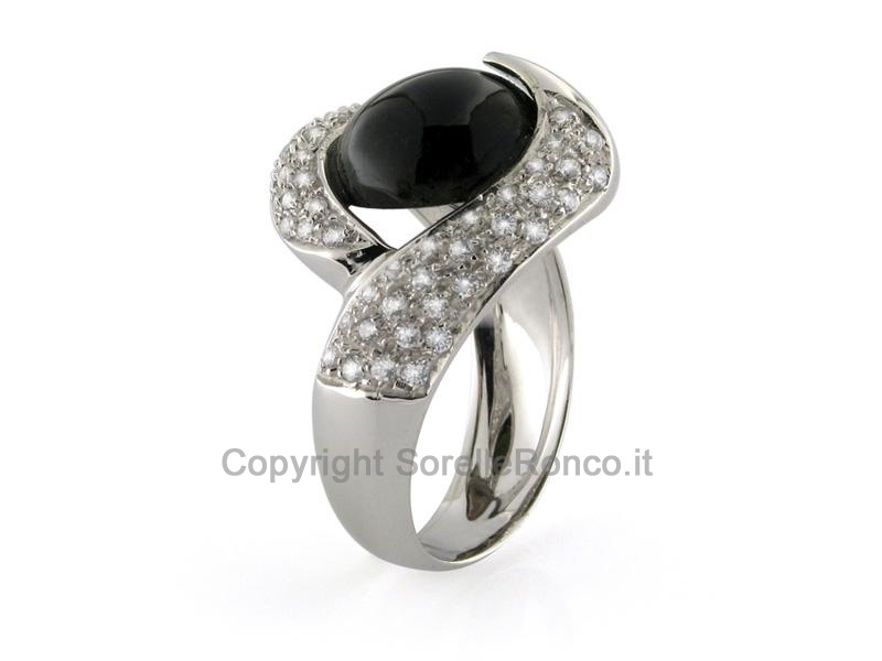 ANELLO CON TORMALINA VERDE