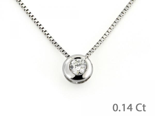 CF00425 - Puntoluce in Oro con Diamante ct. 0.14