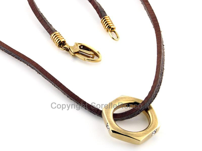 PENDENTE UOMO IN ORO CON DIAMANTI