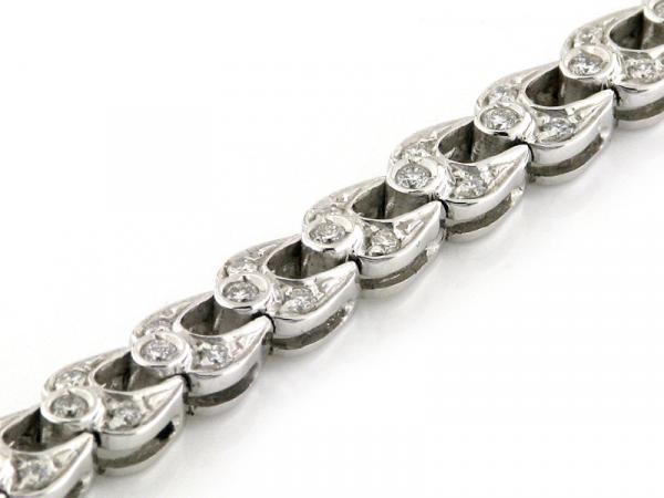 CF00555 - Bracciale Tennis Oro e Diamanti ct 0.78