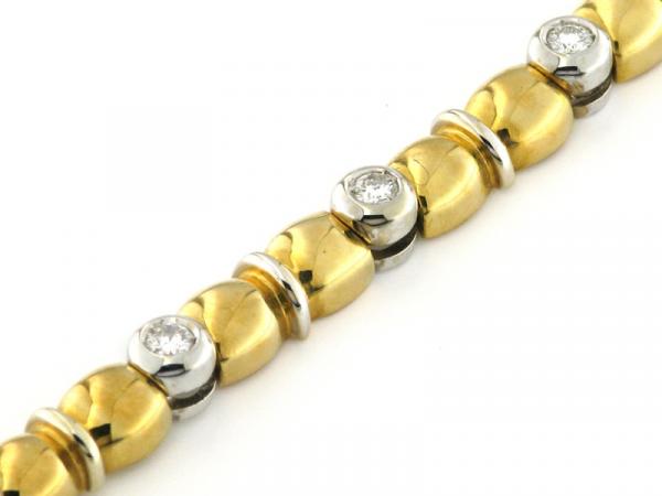 CF00562 - Bracciale Tennis Fantasia Diam. ct 0.51