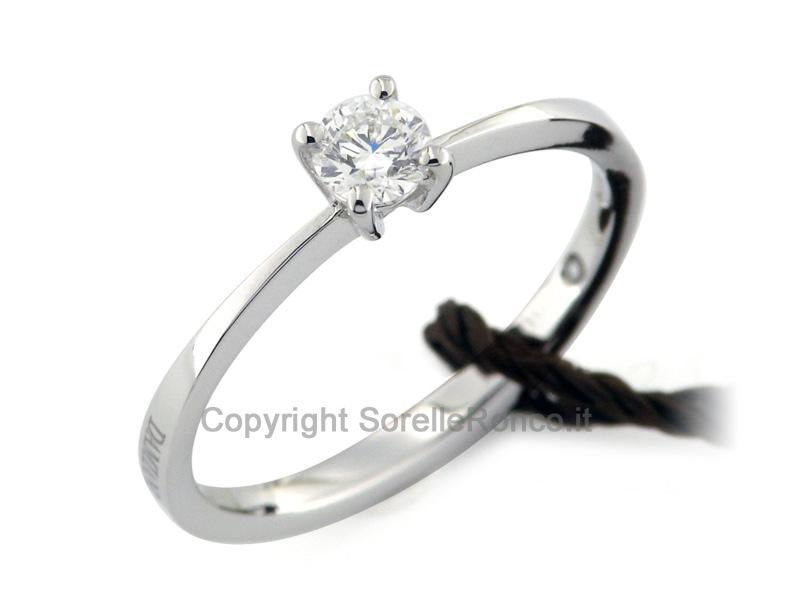 ANELLO SOLITARIO DAMIANI LUCE CT 0.25