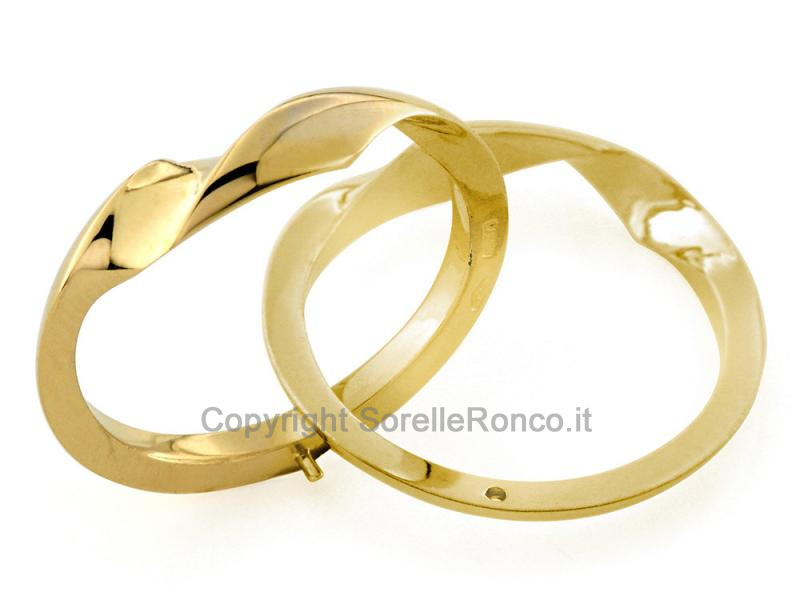 ANELLO NUZIALE FEDE DELL´AMORE IN ORO