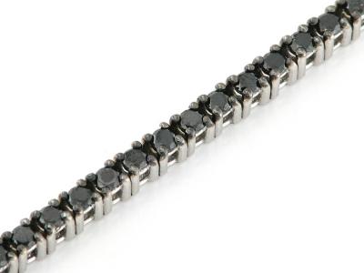 Bracciale Tennis Diamanti Neri 1.85 Ct
