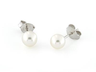 Orecchini in Oro con Perle ø 6-6.5mm