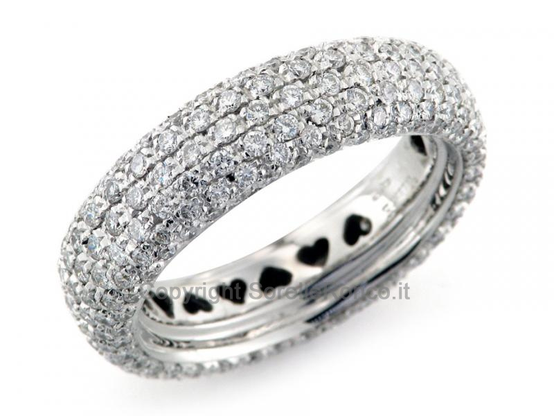 ANELLO GIRODITO CON DIAMANTI DA 2.30 CT