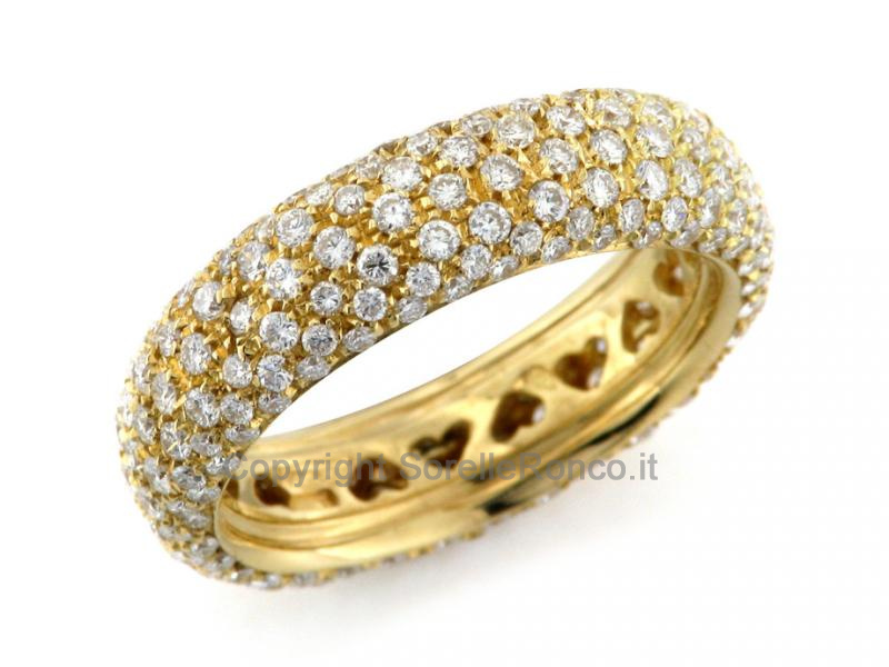 GIRODITO IN ORO CON DIAMANTI DA 2.30 CT