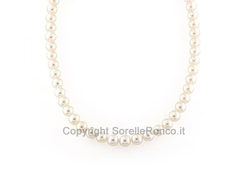 FILO DI PERLE ACQUA DOLCE DA 5.5 MM