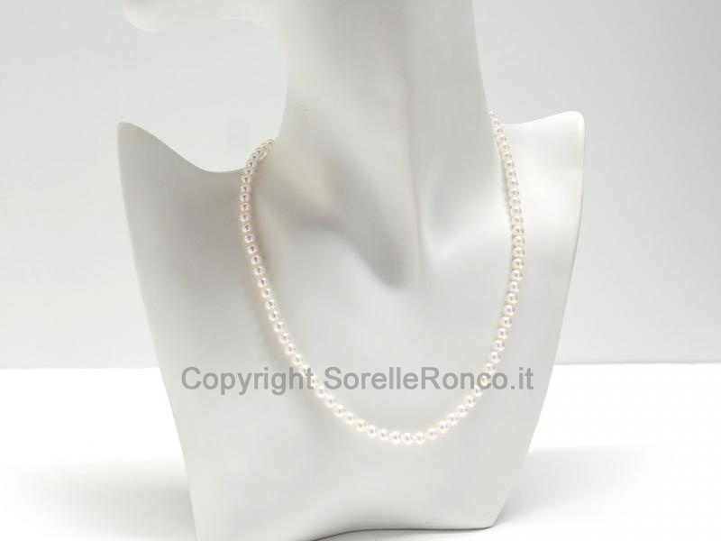 FILO DI PERLE AKOYA DA 4.5-5 MM