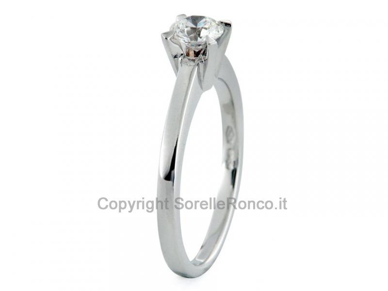 ANELLO FIDANZAMENTO CON DIAMANTE CT 0.44