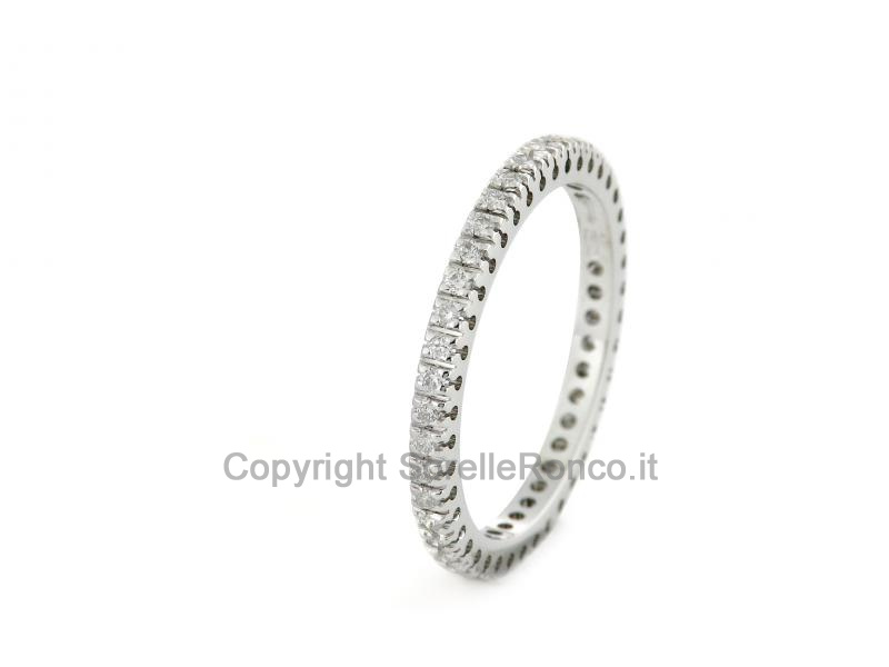 ANELLO ETERNITY CON DIAMANTI 0.35 CT