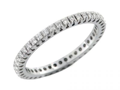 Anello Eternity con Diamanti 0.35 ct