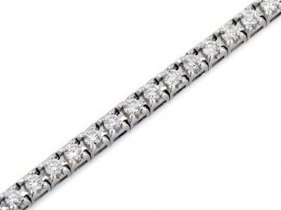 Bracciale Tennis Oro e Diamanti 3.00 Ct