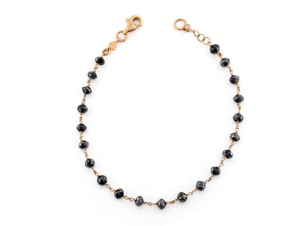 CF01270 - Braccialetto con Diamanti Neri 7.80 ct