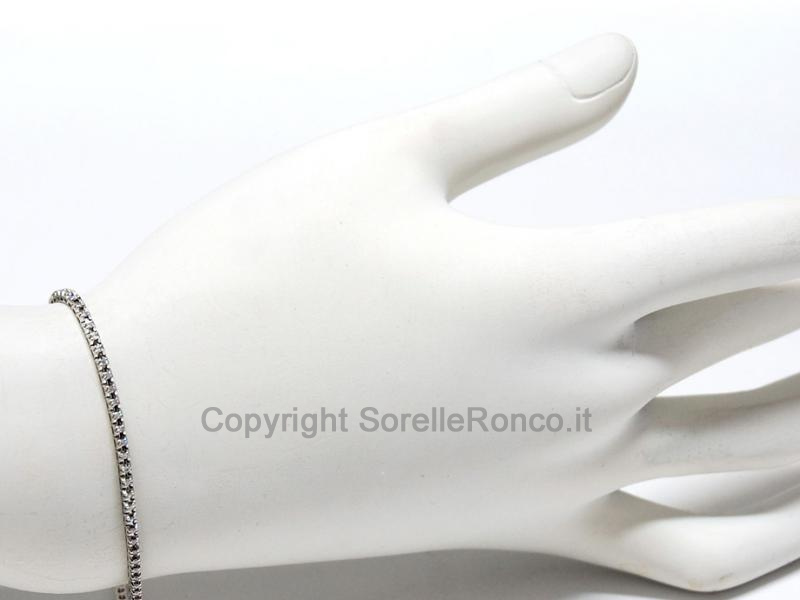 BRACCIALE TENNIS CON DIAMANTI DA 0.40 CT
