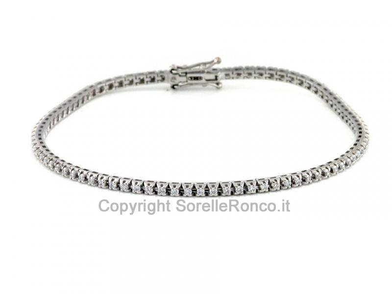BRACCIALE TENNIS CON DIAMANTI DA 0.40 CT