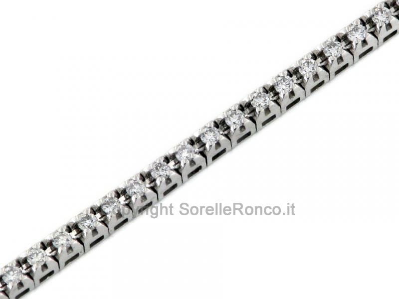 BRACCIALE TENNIS CON DIAMANTI DA 0.40 CT