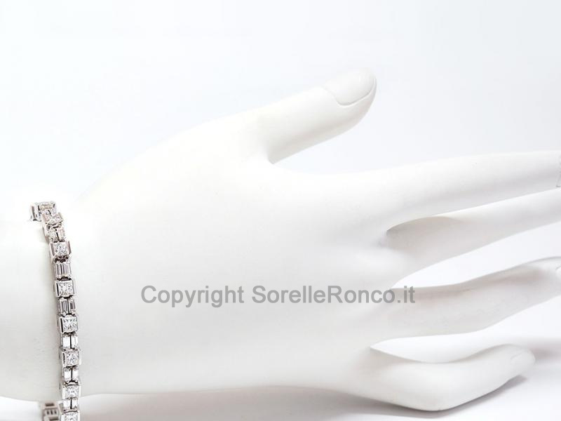 BRACCIALE TENNIS CON DIAMANTI DA 4.60 CT