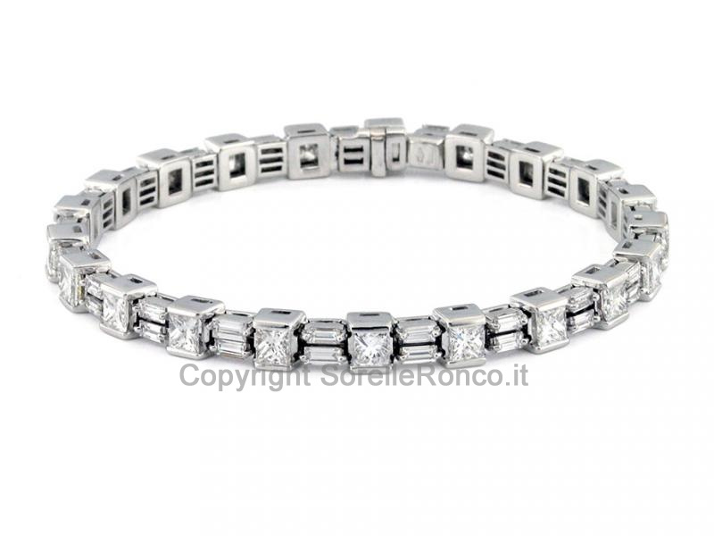 BRACCIALE TENNIS CON DIAMANTI DA 4.60 CT
