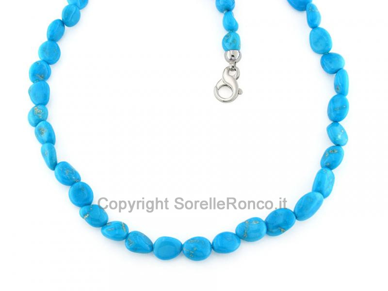 COLLANA CON TURCHESE NATURALE