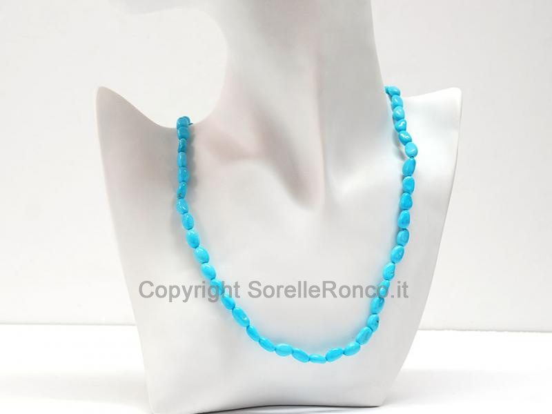 COLLANA CON TURCHESE NATURALE