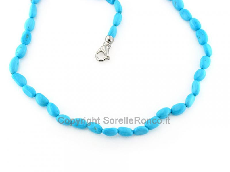 COLLANA CON TURCHESE NATURALE