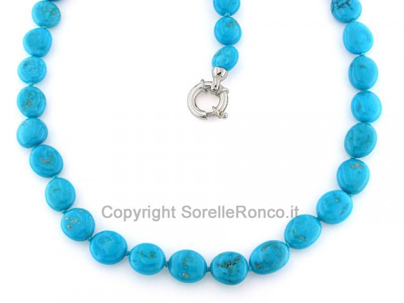 COLLANA CON TURCHESE NATURALE