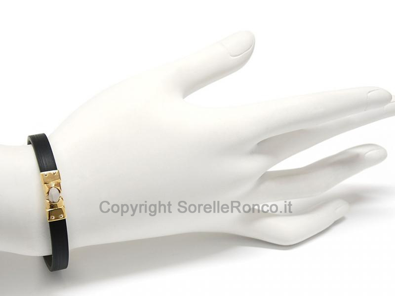 BRACCIALE BICOLOR 18 KT