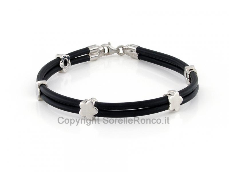 BRACCIALE DOUBLE FACE 18 KT