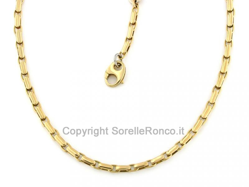 COLLANA ROLÒ ORO GIALLO 18 KT