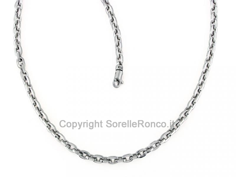 COLLANA IN ORO BIANCO 18 KT