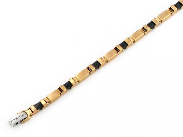 CF01438 - Bracciale Uomo Oro e Ceramica