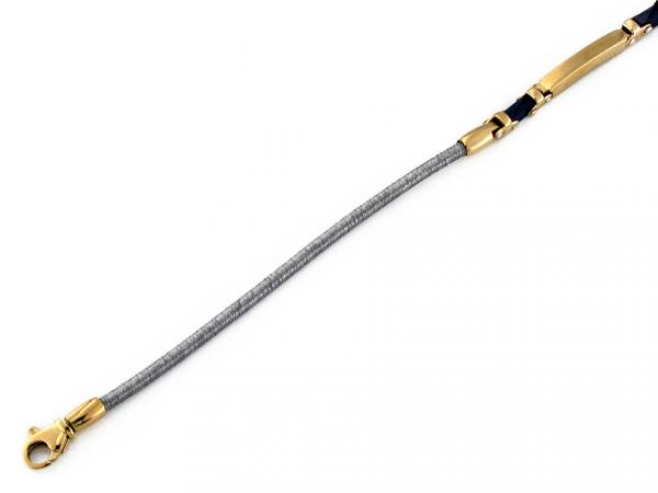 CF01449 - Bracciale Acciaio Oro e Ceramica