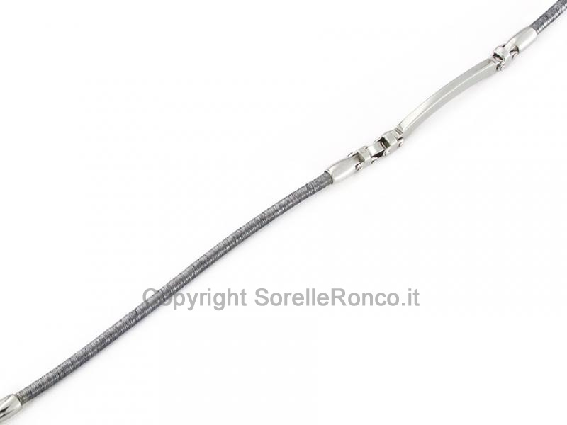 BRACCIALE ACCIAIO E ORO