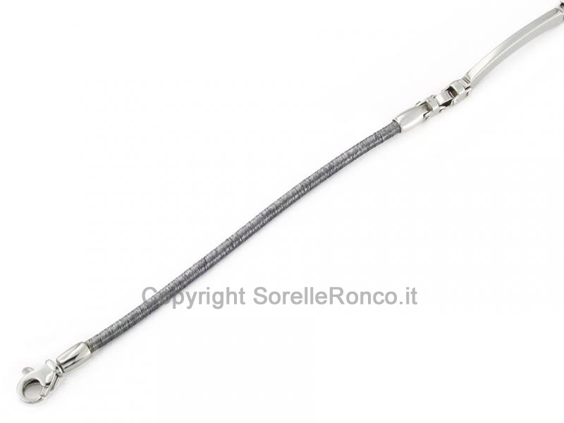 BRACCIALE ACCIAIO E ORO