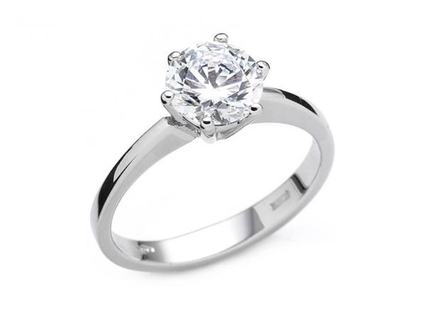 CF01476 - Anello Solitario con Zircone