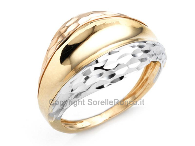 ANELLO TRIS DI ORO
