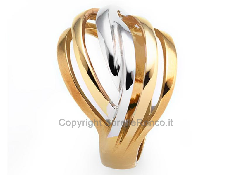 ANELLO TRIS DI ORO