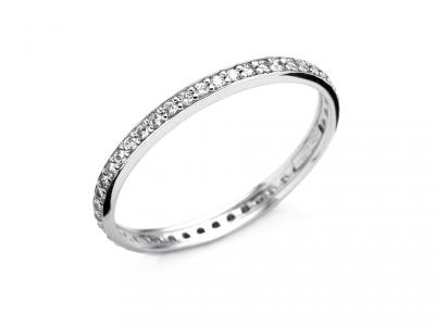 Anello Eternity Oro 18 Kt