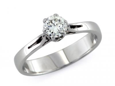 Solitario con Diamante da 0.41 Ct