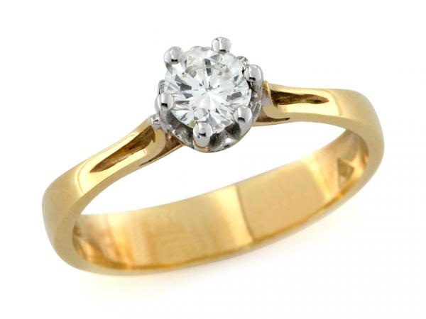 CF01568 - Solitario con Diamante da 0.47 Ct