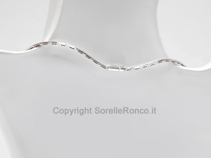 GIROCOLLO LARIAT ORO CON DIAMANTI
