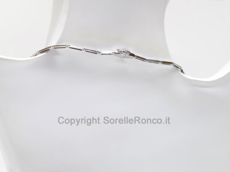 COLLANA ORO E DIAMANTI 0.32 CT