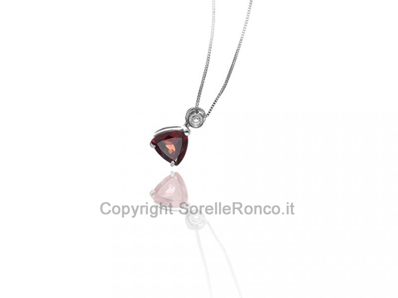 GIROCOLLO PUNTO LUCE E GRANATO ROSSO