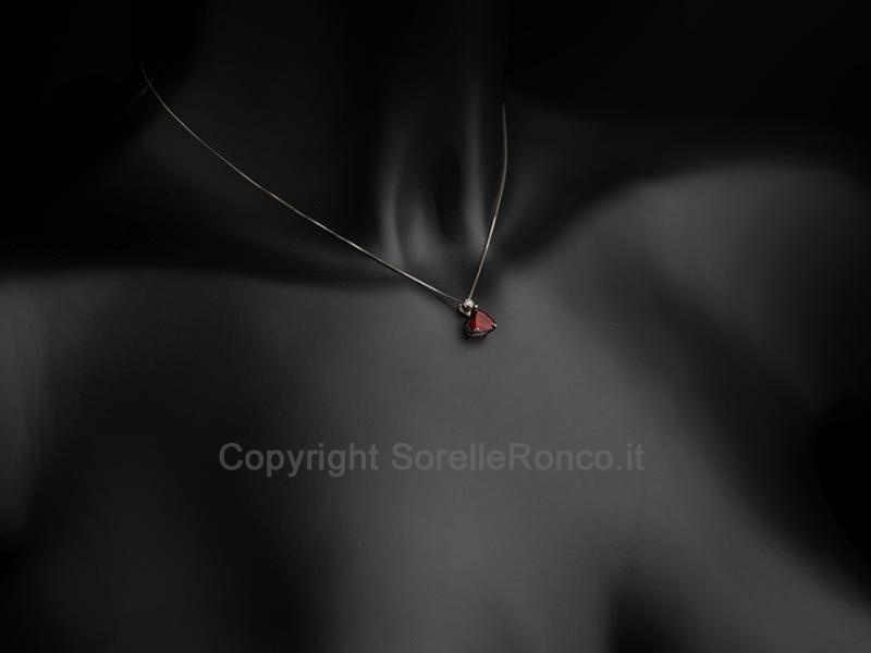 GIROCOLLO PUNTO LUCE E GRANATO ROSSO