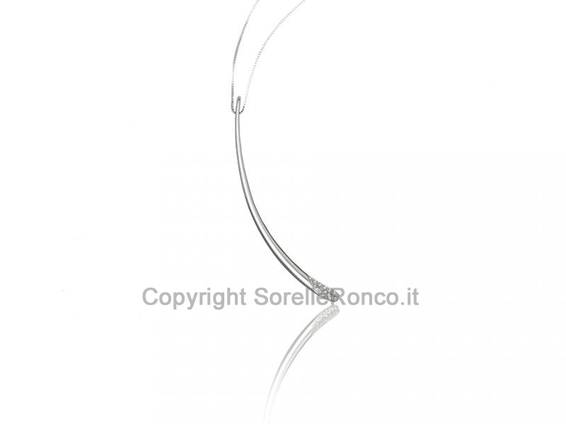 Oro Bianco E Diamanti 0.09 Ct